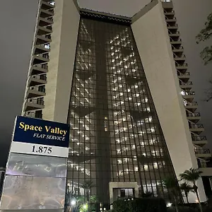 Apartamento Flat Premium -acesso A Pe Ao Shopping Center Vale - Edificio Summit, São José dos Campos